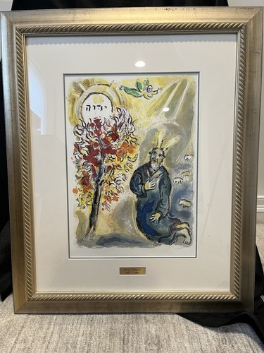 Marc chagall moses the burning - chagall,