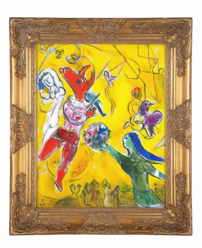 Marc chagall lithograph coa - lithograph, w/coa